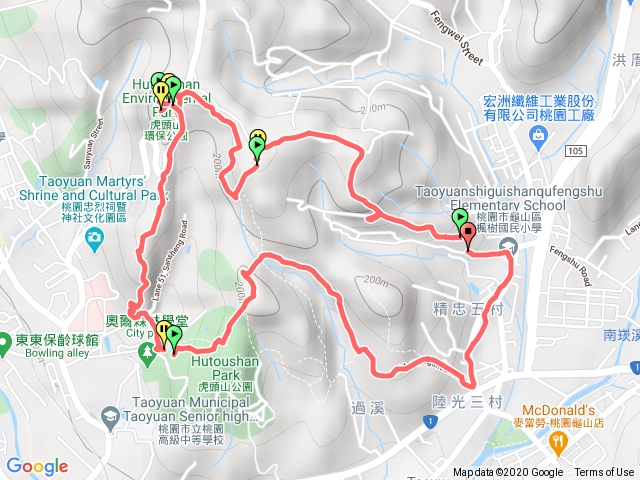 楓樹坑步道環狀