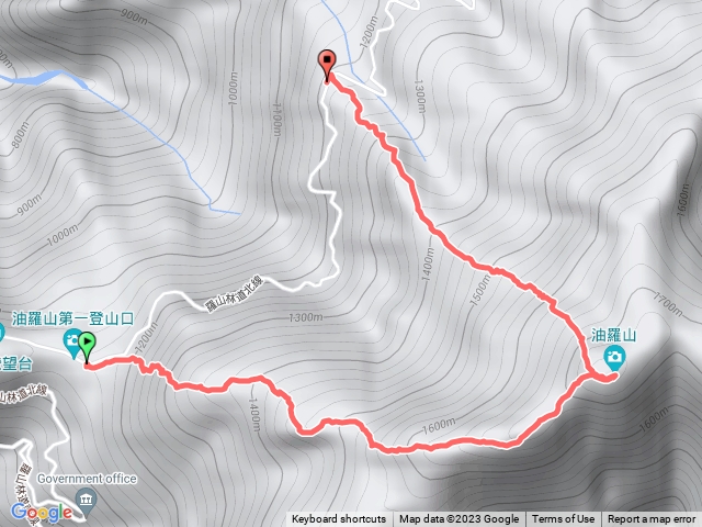 油羅山迷霧森林