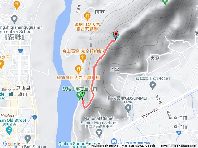 20231118 旗尾山第二號道