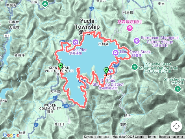 日月潭環湖步道