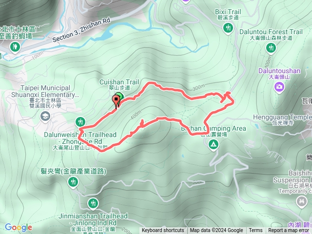 翠山步道碧溪步道_碧溪產業道路登山口_中社路登山口