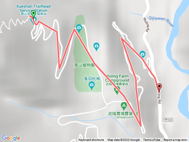 武陵農場~ 雪山登山口