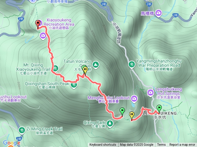 冷水坑七星主峰