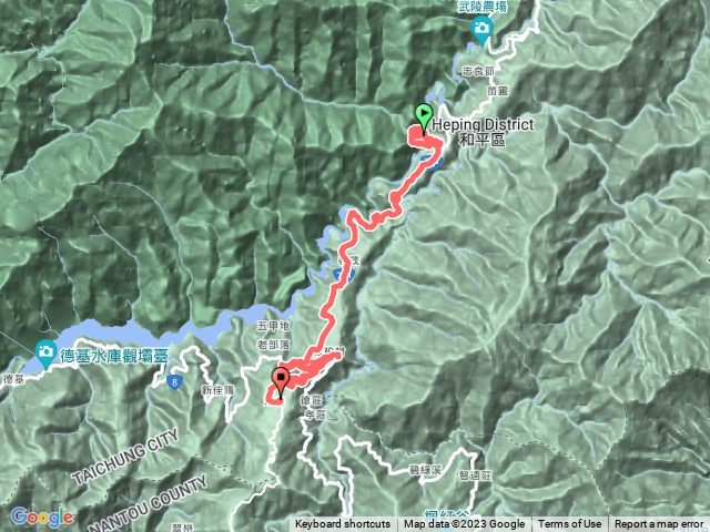 環山獵人步道大小環