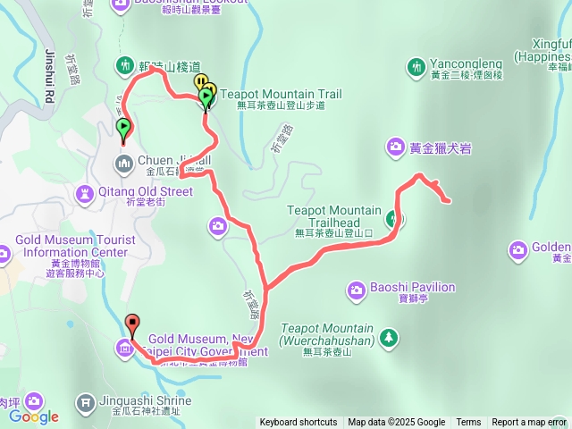 未登頂的無耳茶壺（夏天步行好痛苦）