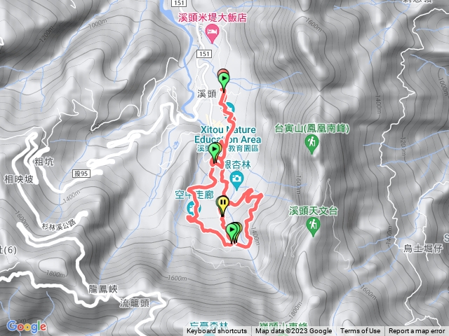 112年7月13日溪頭健行