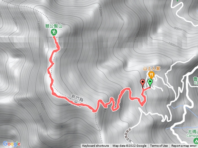 鵝公髻山（山上人家線）
