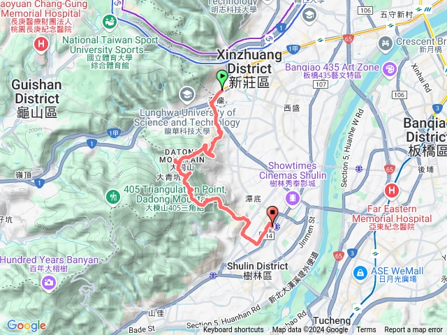 三角埔山接大同山步道