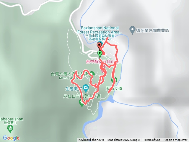 八仙山森林步道