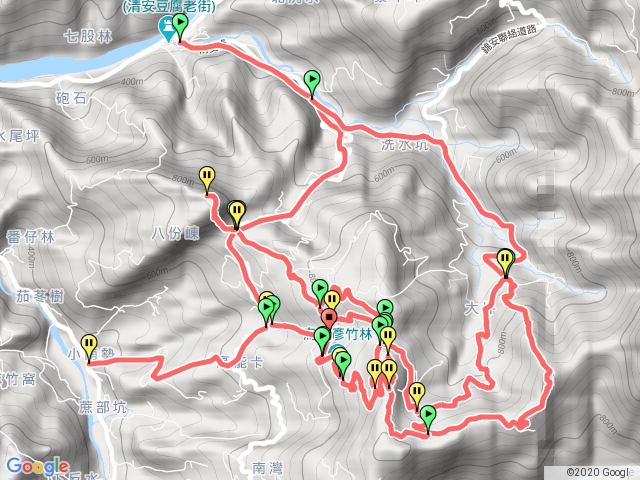 鷂婆山_烏嘎彥山_熊佧山_馬督安古道_烏嘎彥竹林秘境