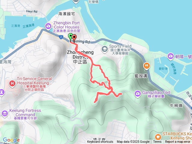 基隆－臺灣百大必訪步道槓子寮砲台、槓子寮山步道(龍崗步道)