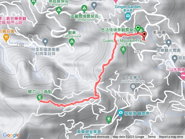 出關步道關刀山