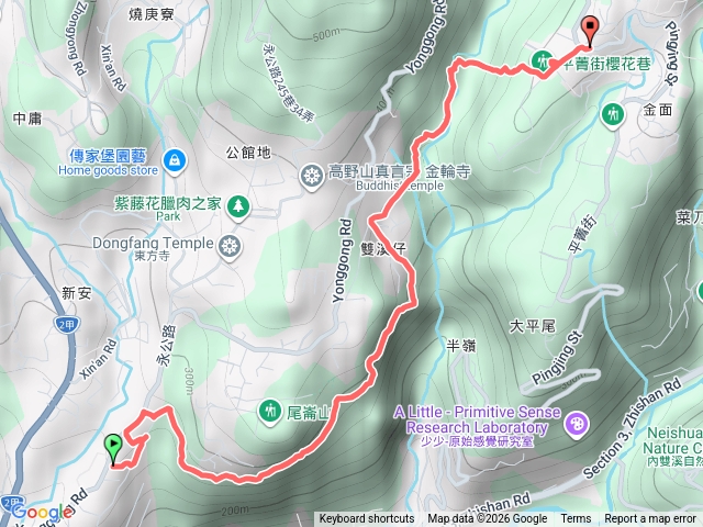 狗殷勤水圳永公路40巷到平菁街預覽圖