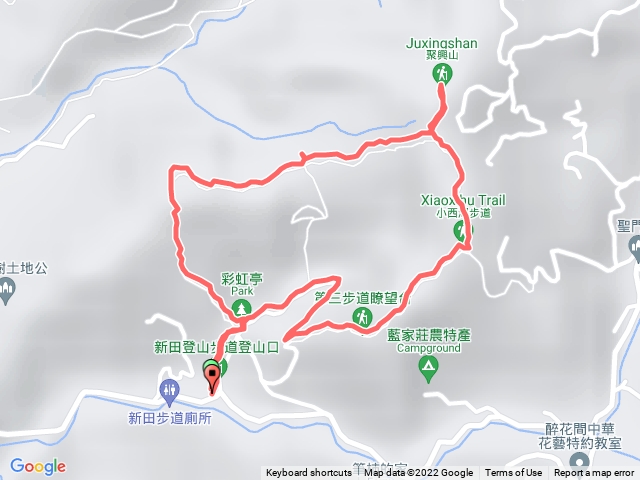 聚興山、新田登山步道（登山步道都已經修好