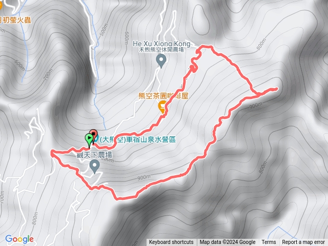 熊空山 竹坑山 熊空茶園 O型預覽圖