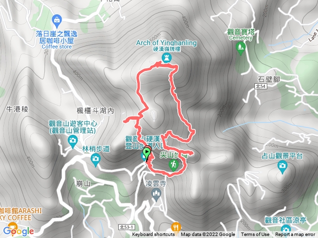 22/03/12占山（一半）觀音山硬漢嶺