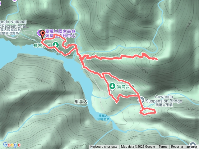 奧萬大 合流點山預覽圖
