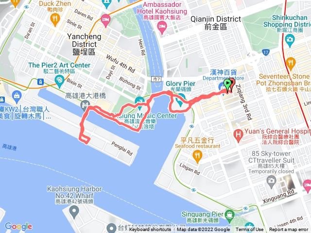 高雄港 真愛碼頭 大港橋