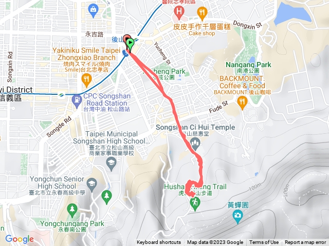 琳-捷運到虎山溪步道