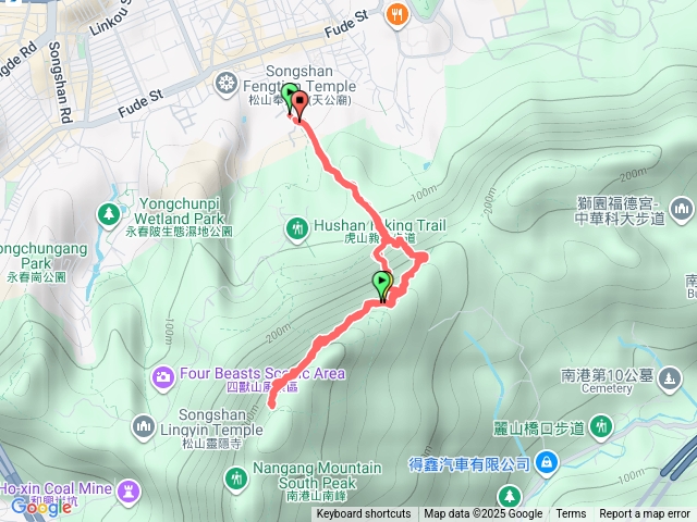 282.283爬九五峰