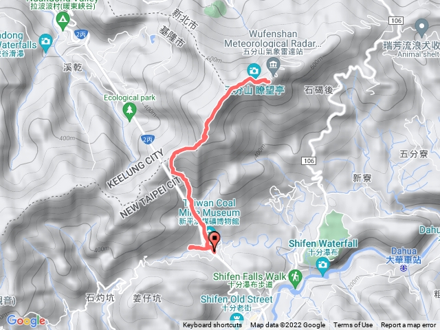 2022/6/27 新平溪礦物博物園區-五分山氣象站