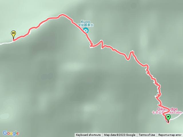 七卡山莊到雪山東峰