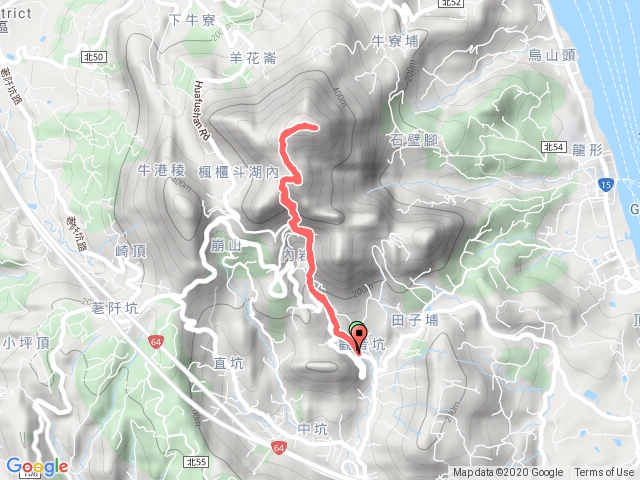 福隆山步道硬漢嶺