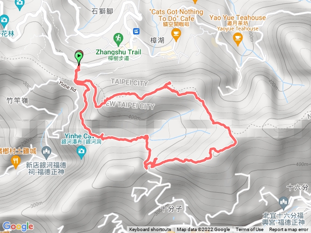 四分頭山、鵝角格山O型