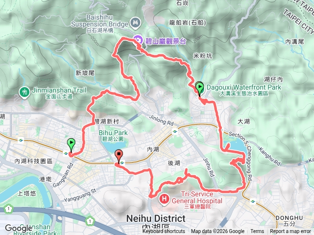 環台北健行～內湖二尖+兩小山環走