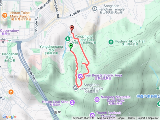 豹山溪步道