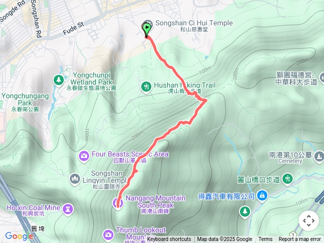 九五峰負重健行