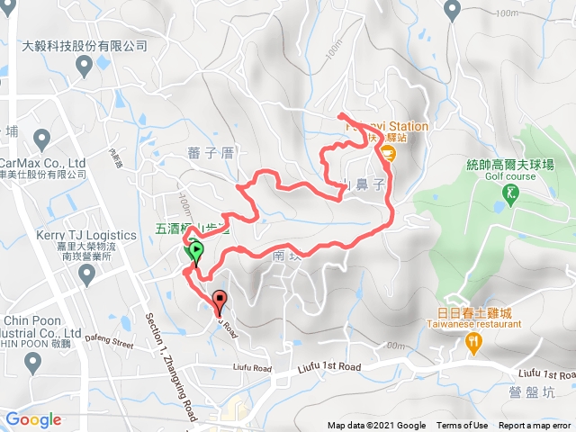 20210411 五酒桶山登山步道
