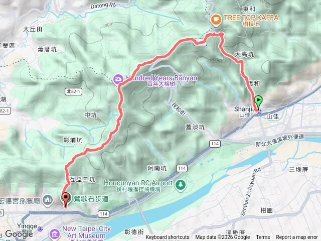 山鶯縱走預覽圖
