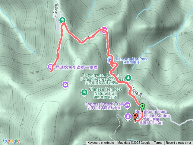 見晴懷古步道預覽圖
