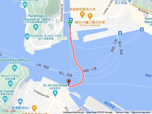 鼓山到旗津Quemoy高雄