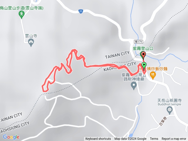 台20）52.5k上烏山健康步道觀景台