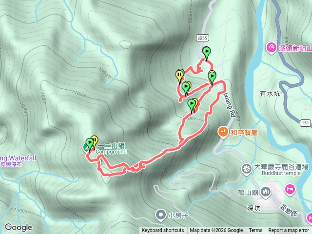 和雅古道7號+6號古道上大崙尾山