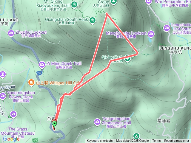 #陽明山國家公園#七星山#主峰東峰6K3H20250817