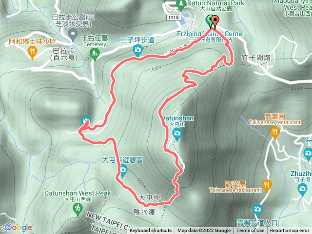 大屯山主峰