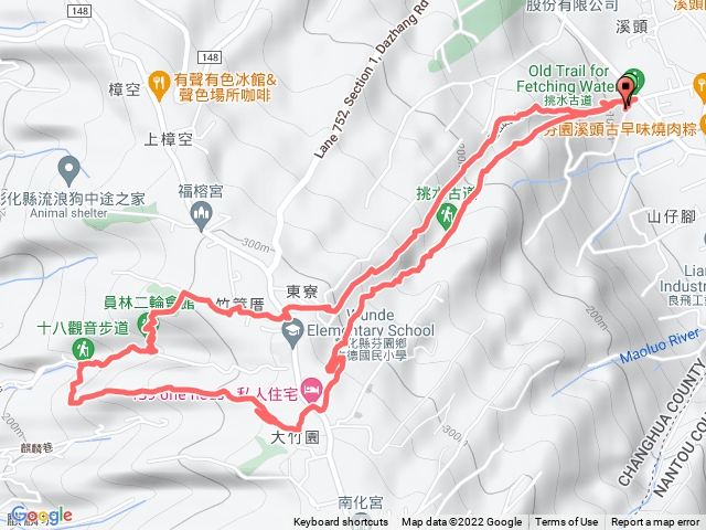 彰化 挑水古道＋十八觀音古道＋碧山古道