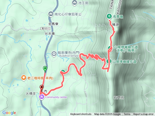 內門 木柵（山尾埤-長青嶺