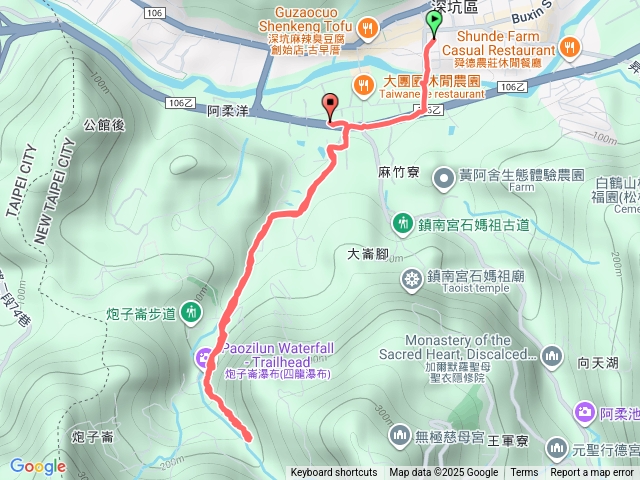 炮子崙瀑布預覽圖