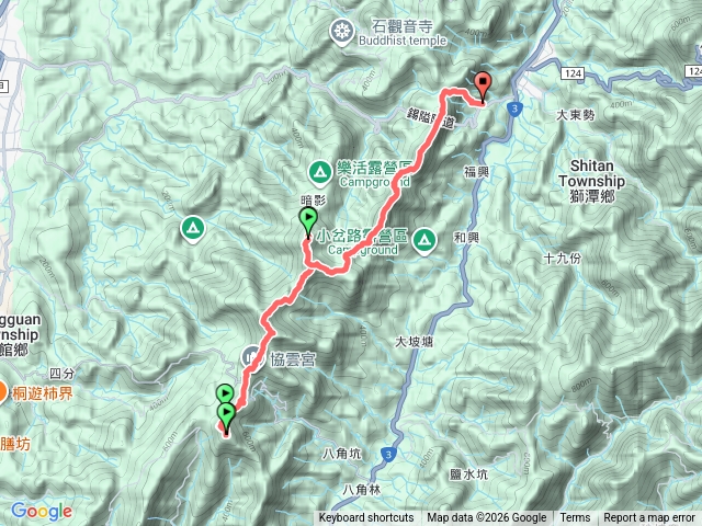 新石門山-新田山-銃庫山-和興山-錫隘古道