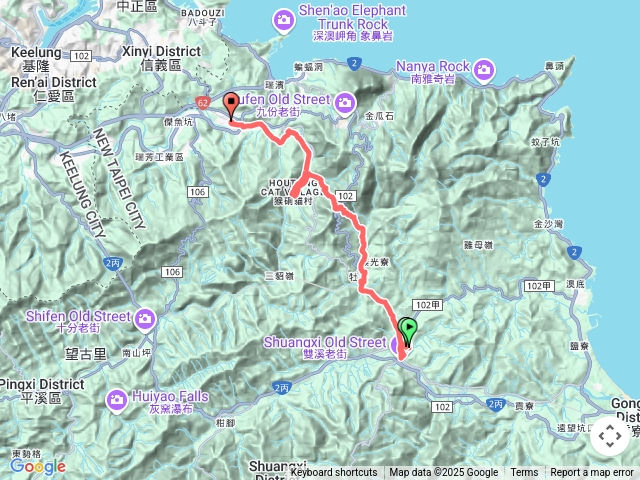 淡蘭古道尋寶任務淡蘭北路第四段：瑞芳車站至雙溪車站20250621