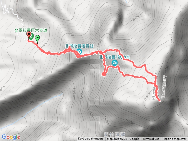 北得拉曼山內鳥嘴山