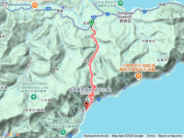 草嶺古道福隆車站＞草嶺古道＞大里車站