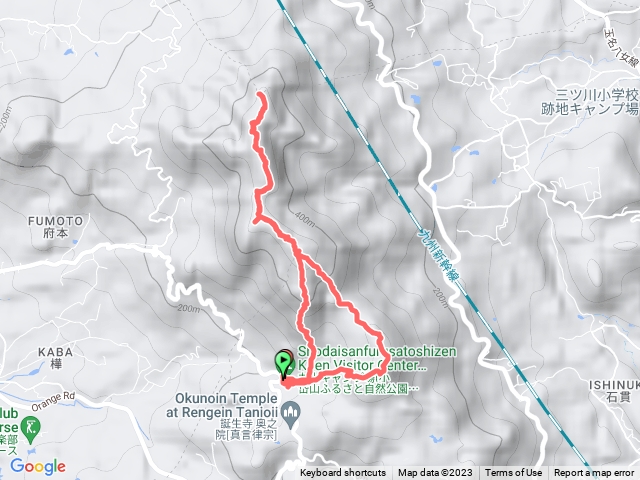 日本九州熊本小岱山觀音岳縱走