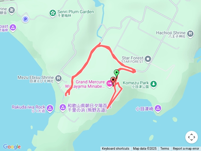 日本和歌山 大目津崎(風雨太大未竟)
