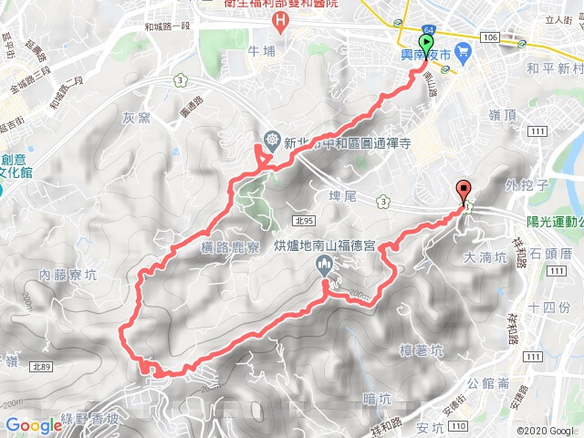 圓通步道-中和登山觀光步道