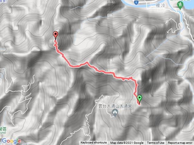 20211113谷關七熊白毛山步道(白毛山→阿冷山)